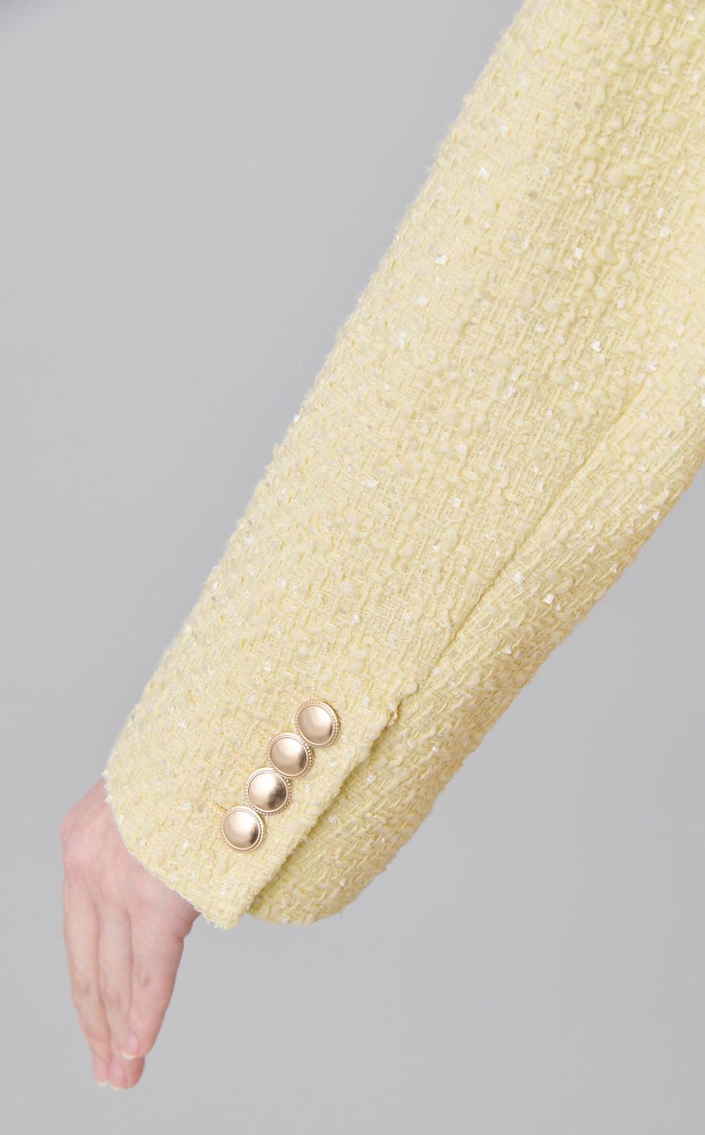 クロップドツイードジャケット