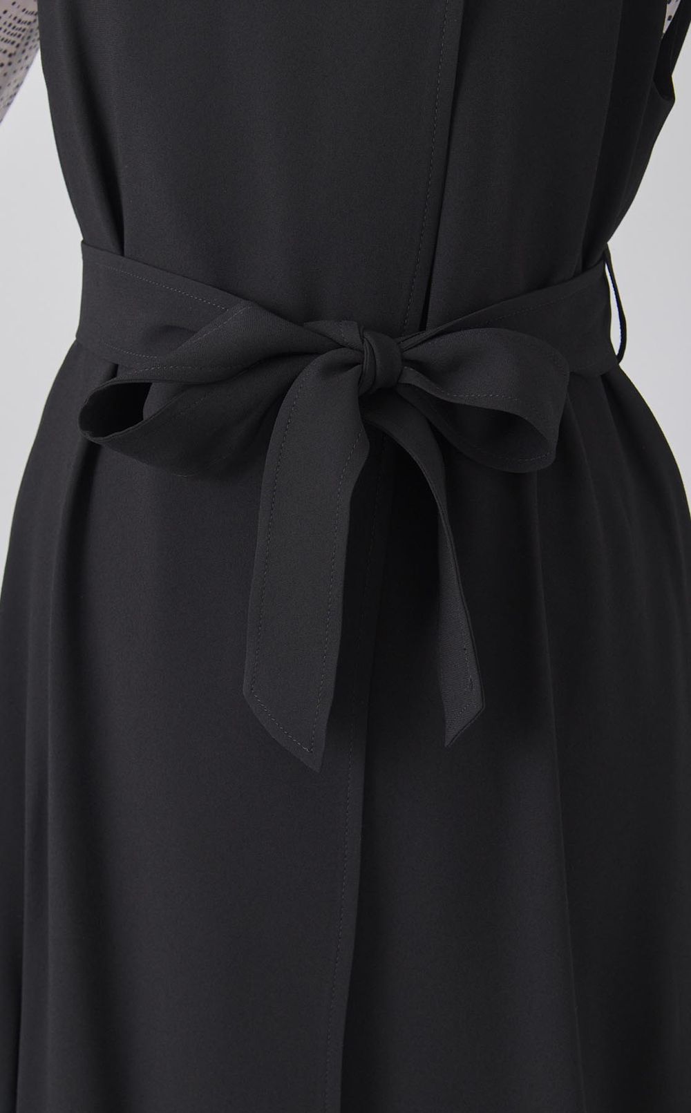 ラップデザインロングジレ