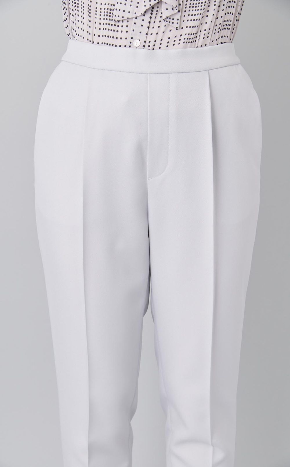 ペプラムジレパンツセットアップ