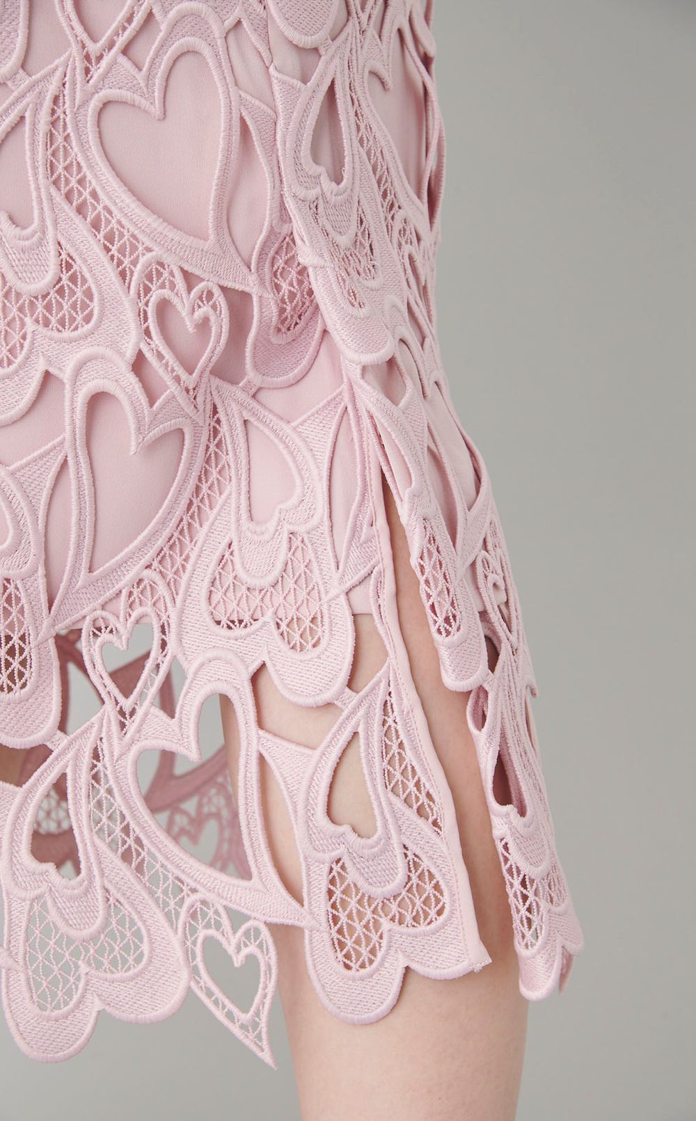 ハートレースタイトスカート