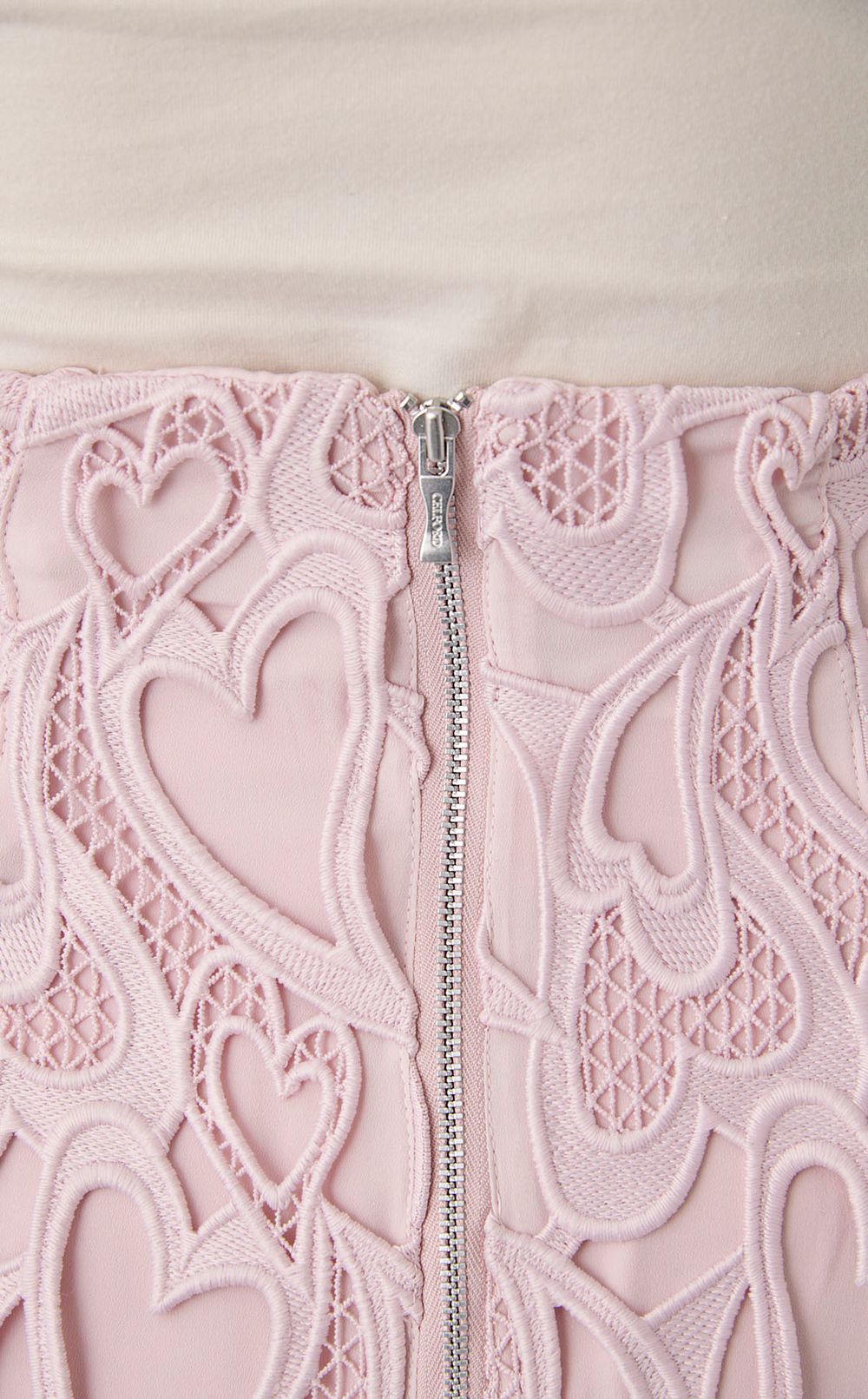 ハートレースタイトスカート