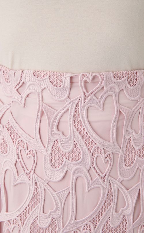 ハートレースタイトスカート