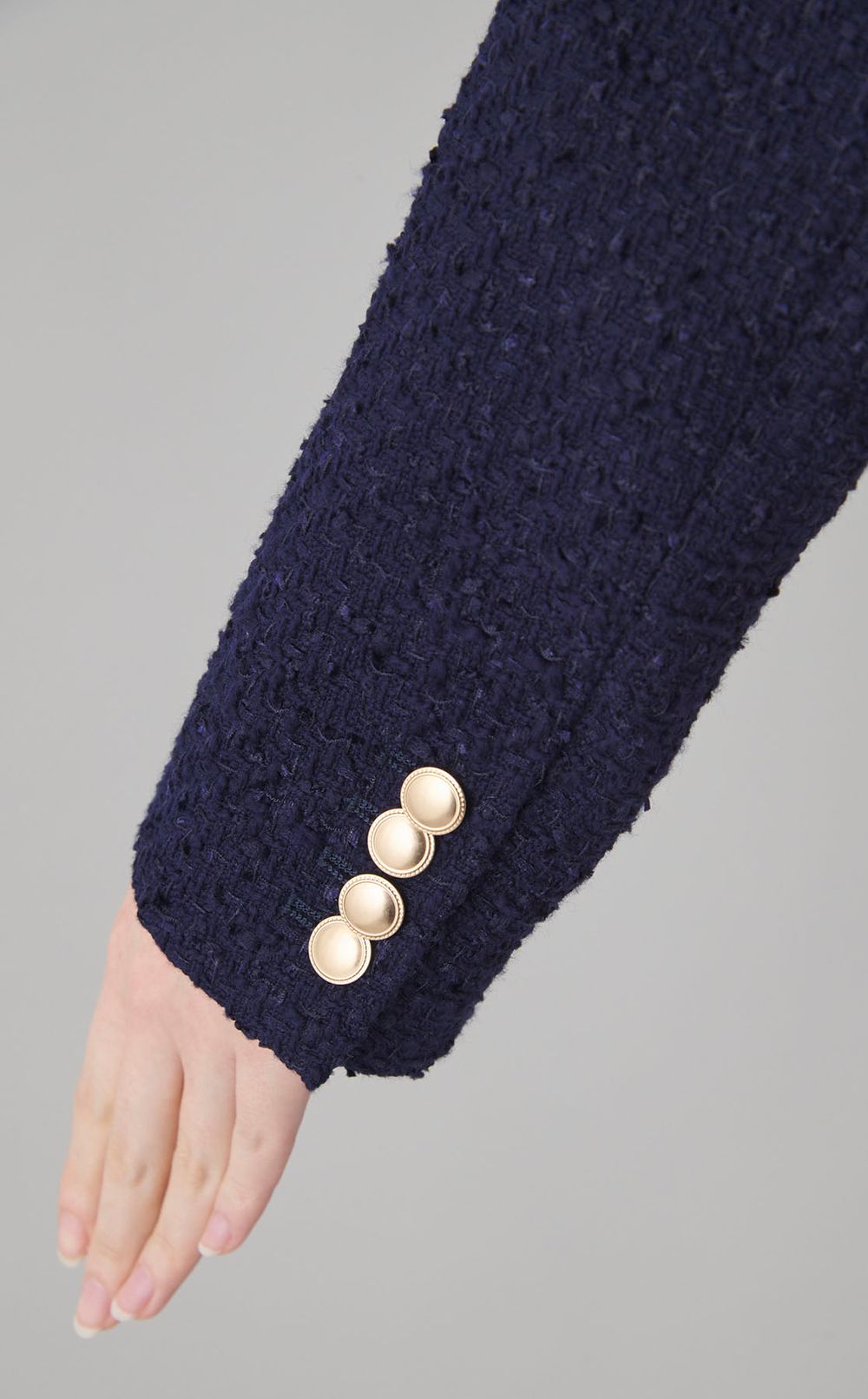 クロップドツイードジャケット