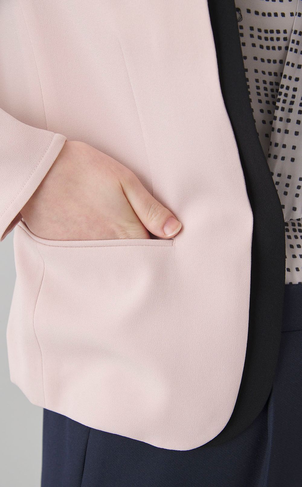 ダブルカラージャケット