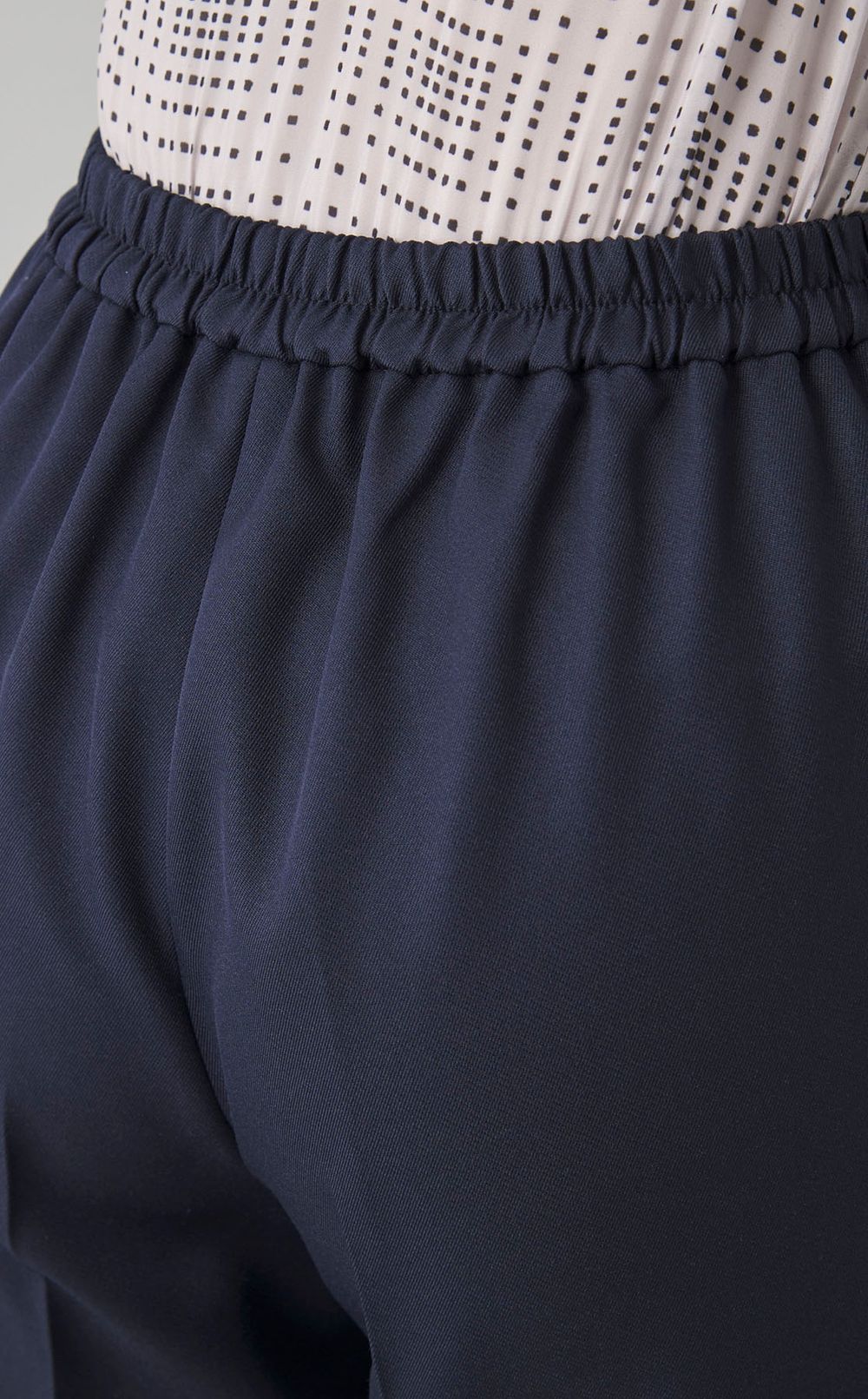 ペプラムジレパンツセットアップ