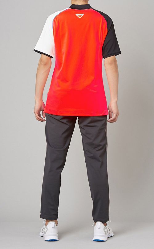 【手洗い可】トリカラーモックネック