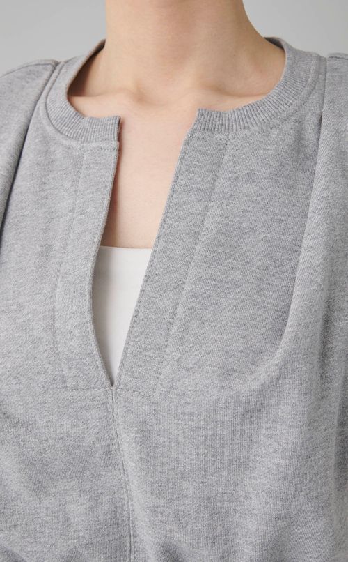 フレンチテリーコンバインワンピース