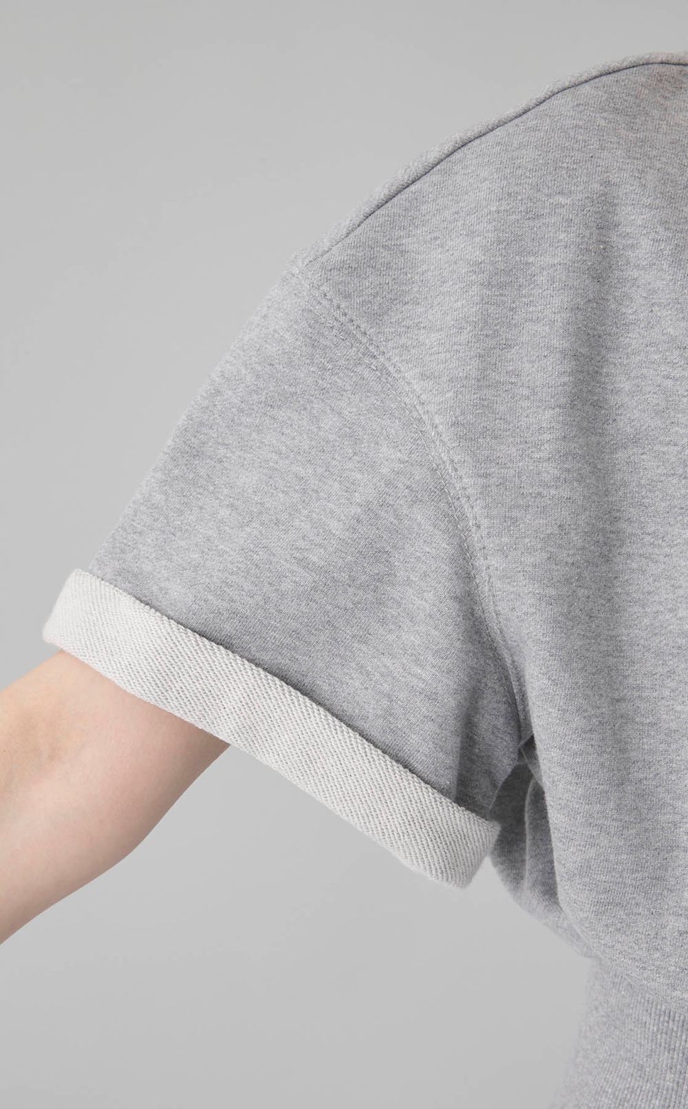 フレンチテリーコンバインワンピース