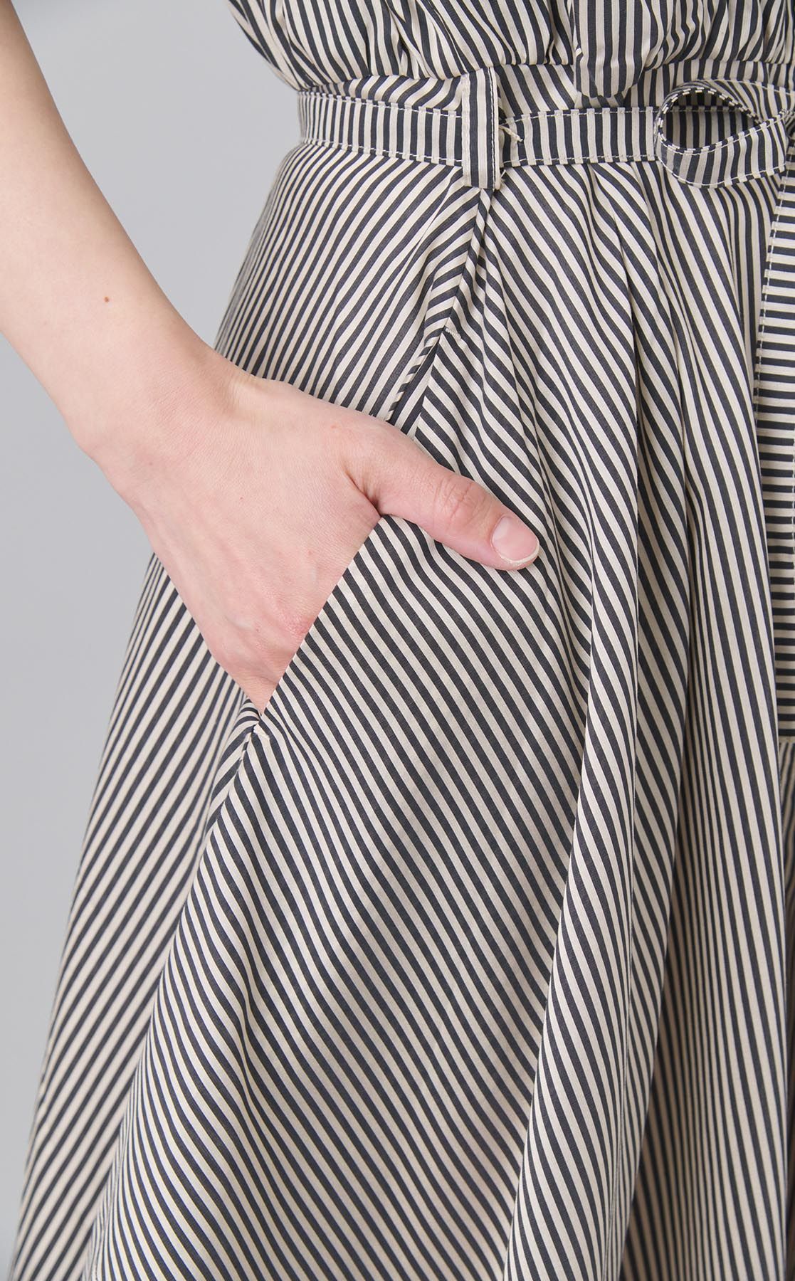3.1 Phillip Lim｜ストライプバンドカラーワンピース