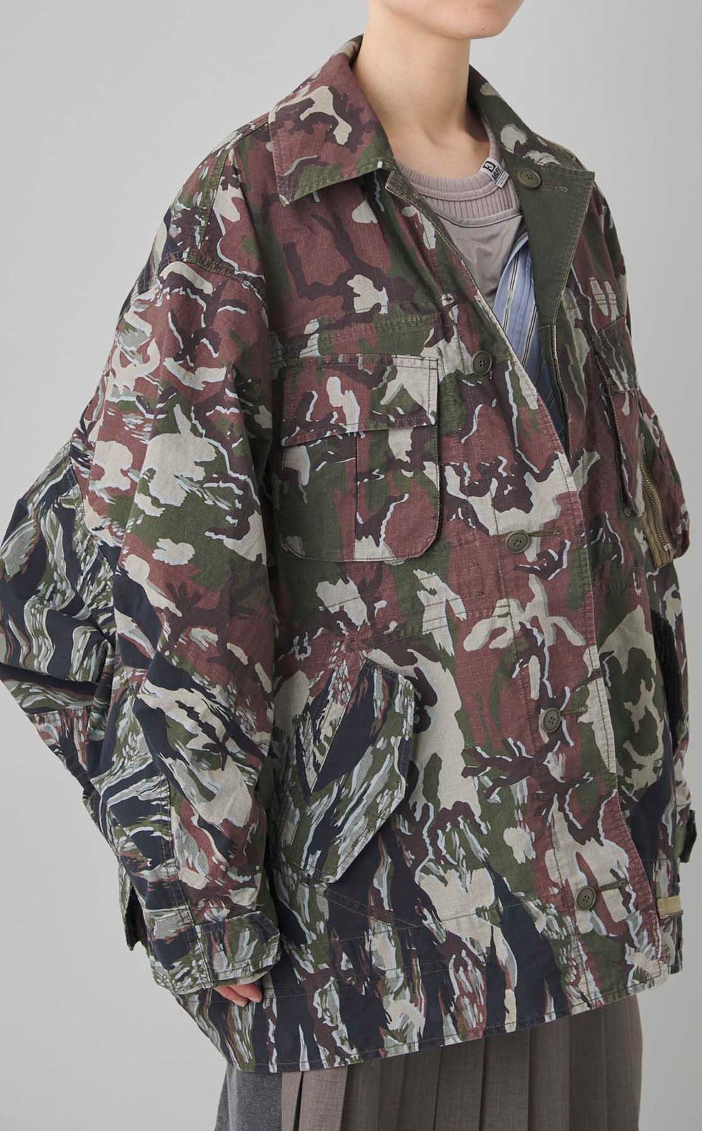 ダブルエンド4wayアルファブルゾン