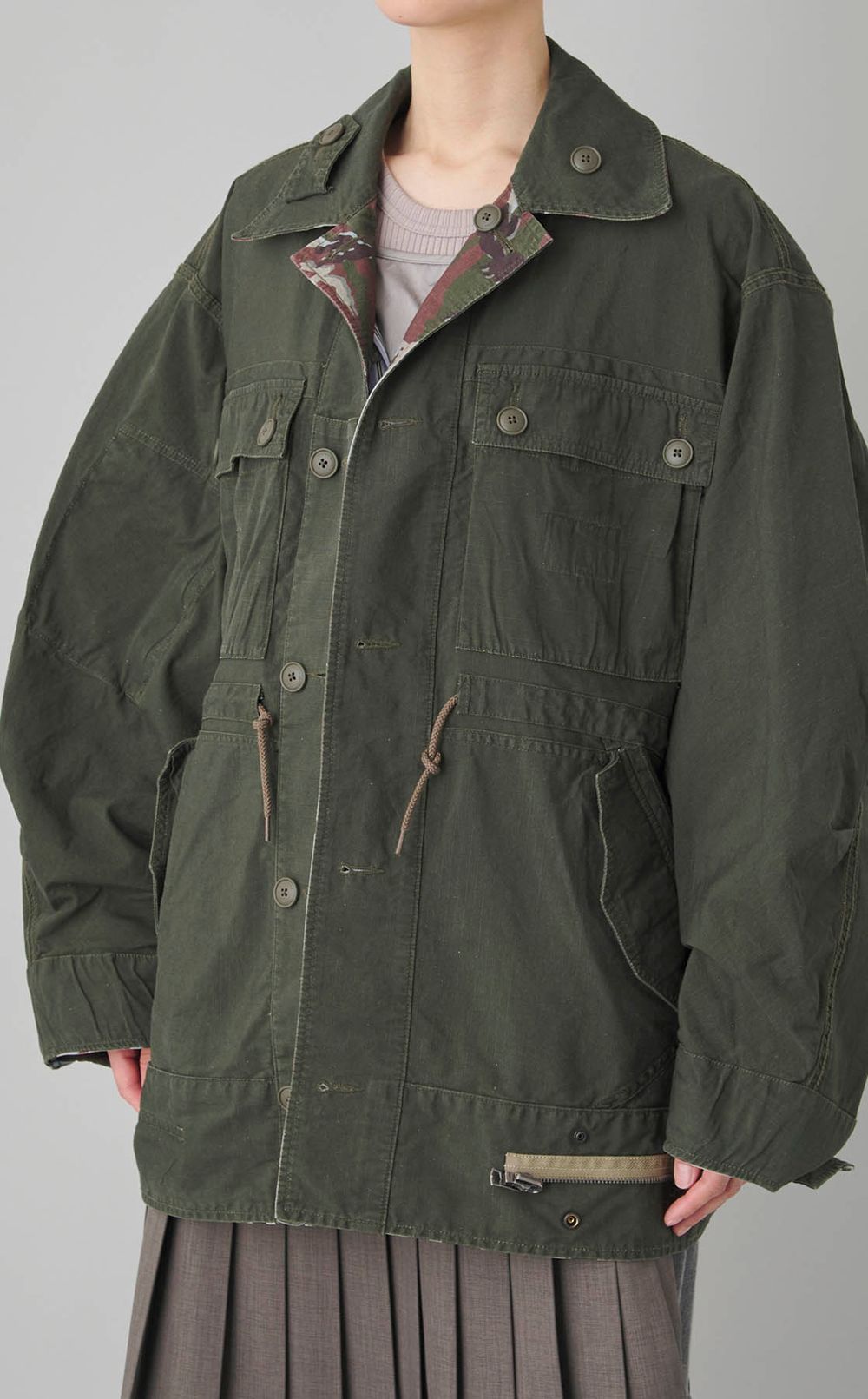 ダブルエンド4wayアルファブルゾン