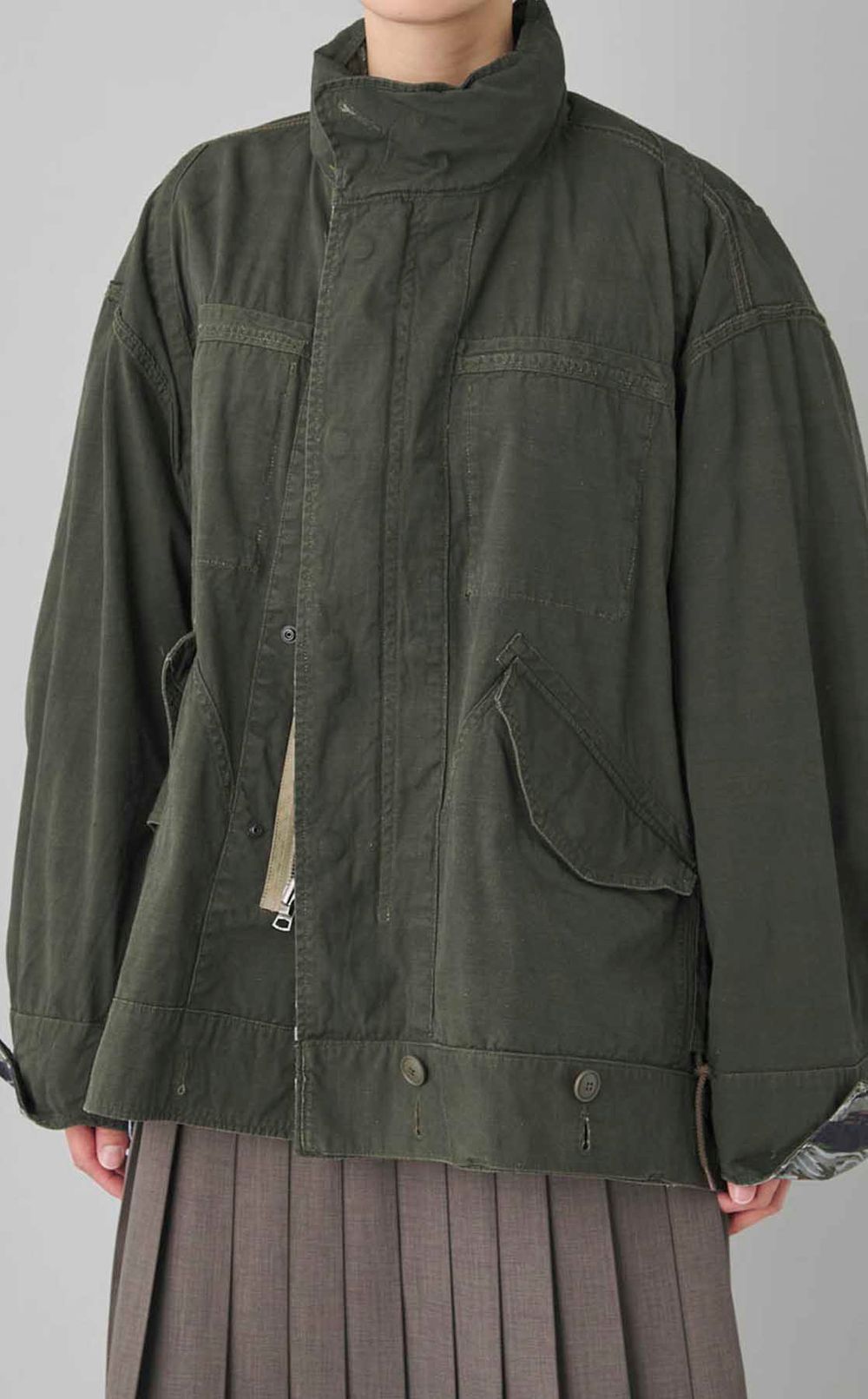 ダブルエンド4wayアルファブルゾン