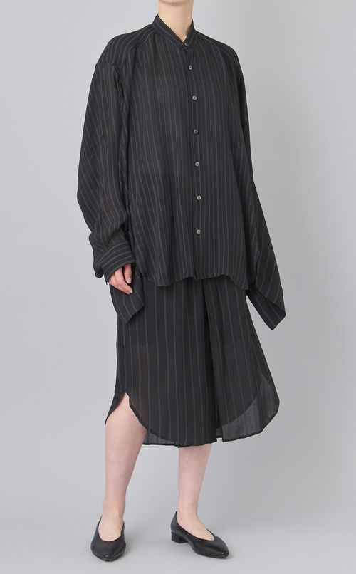 ストライプパジャマショートパンツ