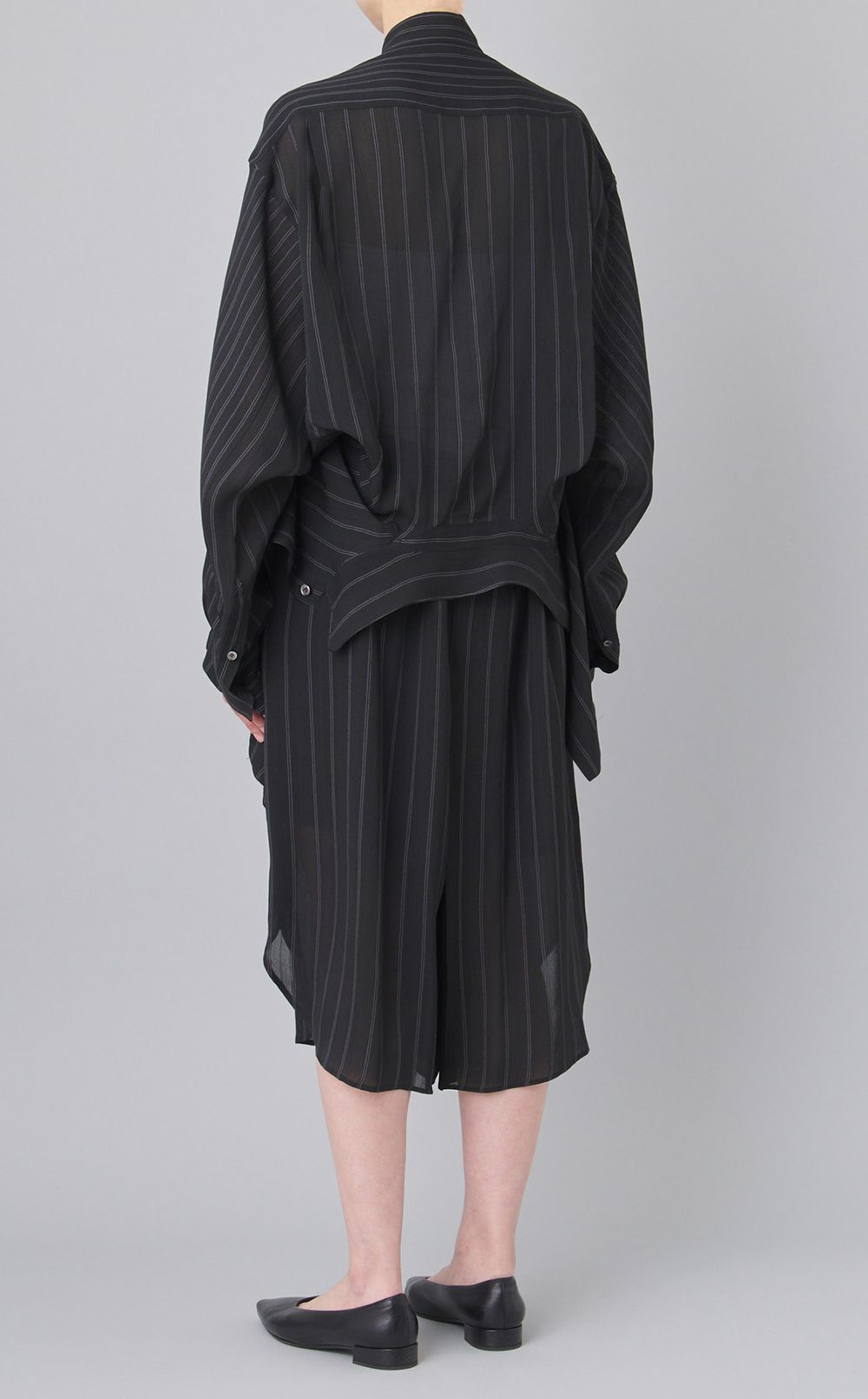 ストライプパジャマショートパンツ