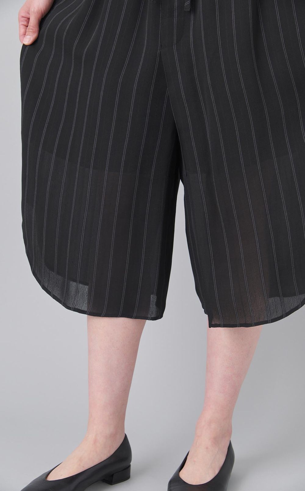 ストライプパジャマショートパンツ