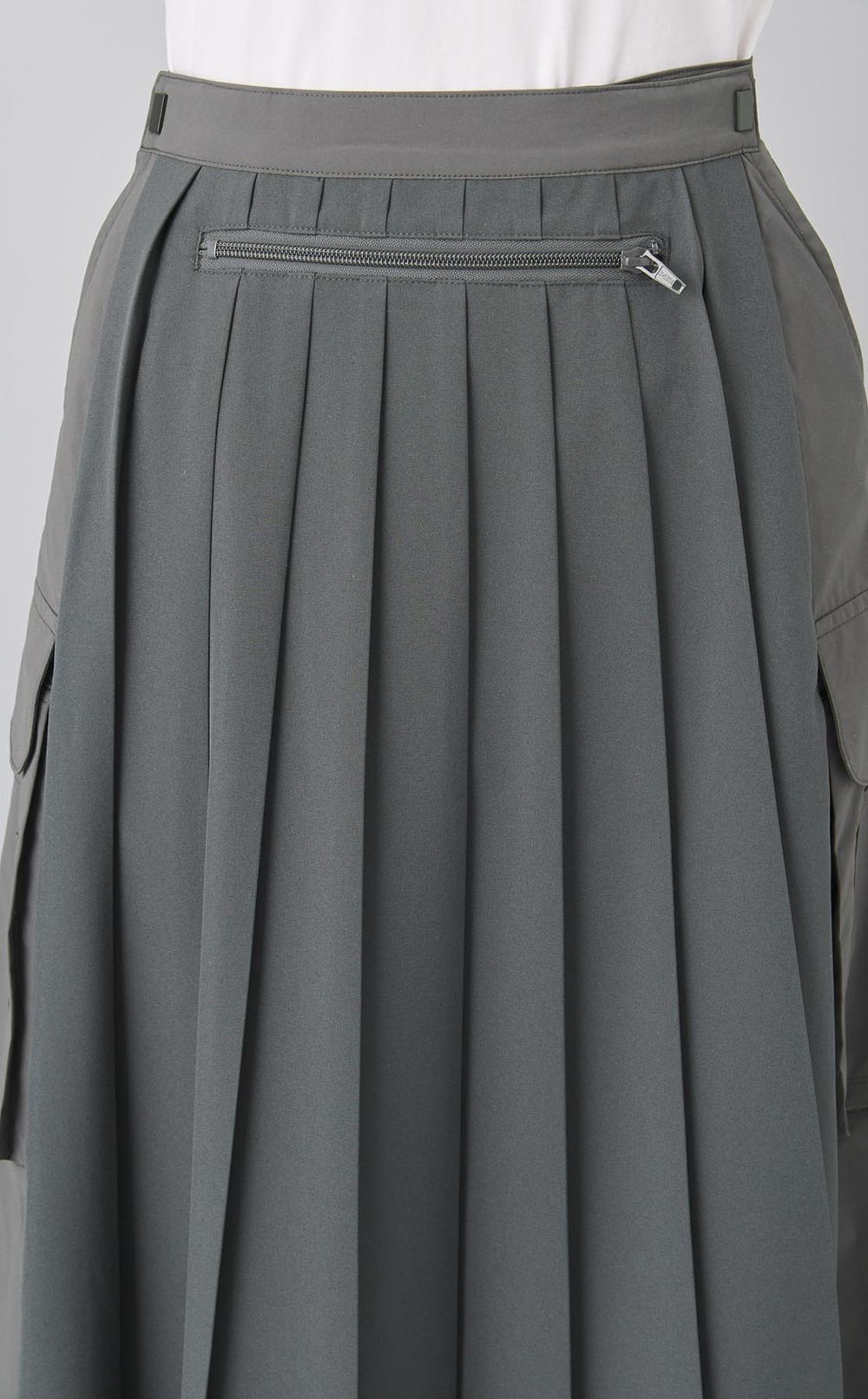 2wayマルチポケットプリーツスカート