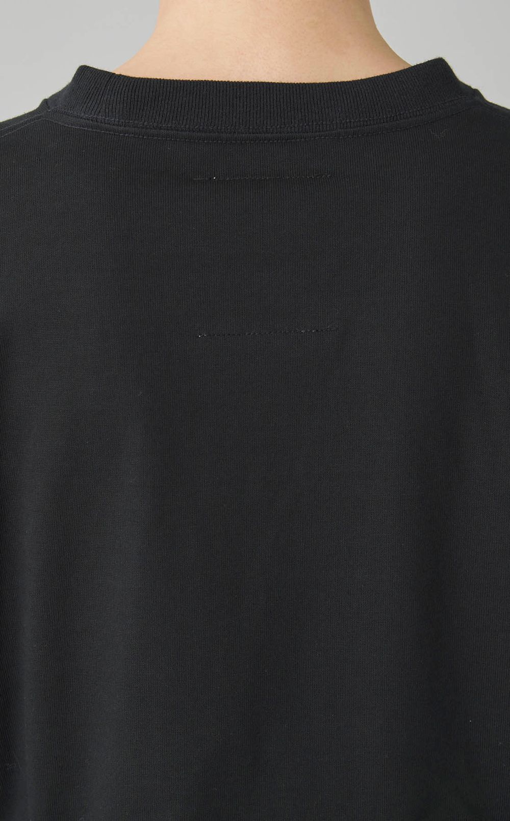 ストライプシャツコンビワンピース