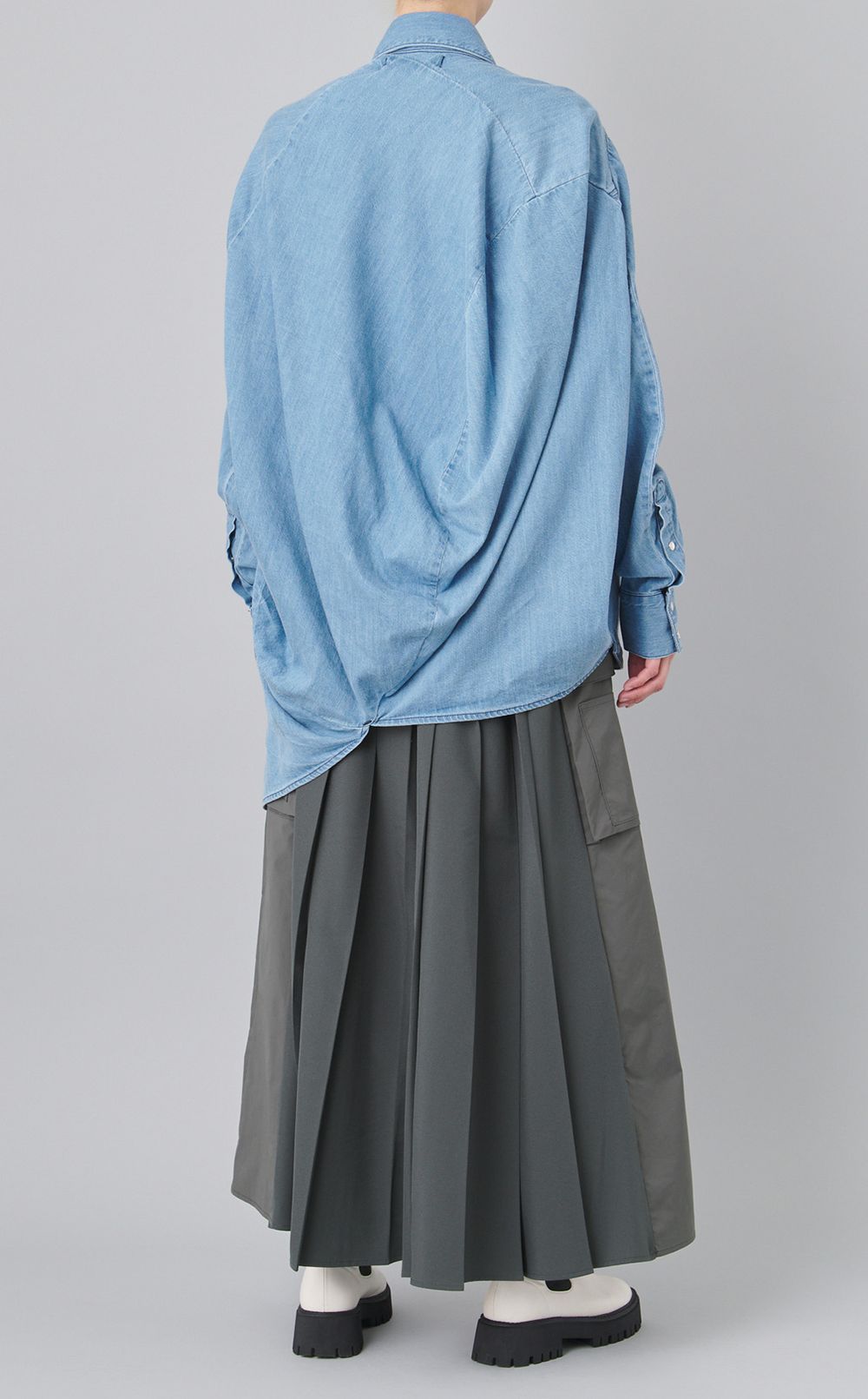 ボールライトデニムシャツ