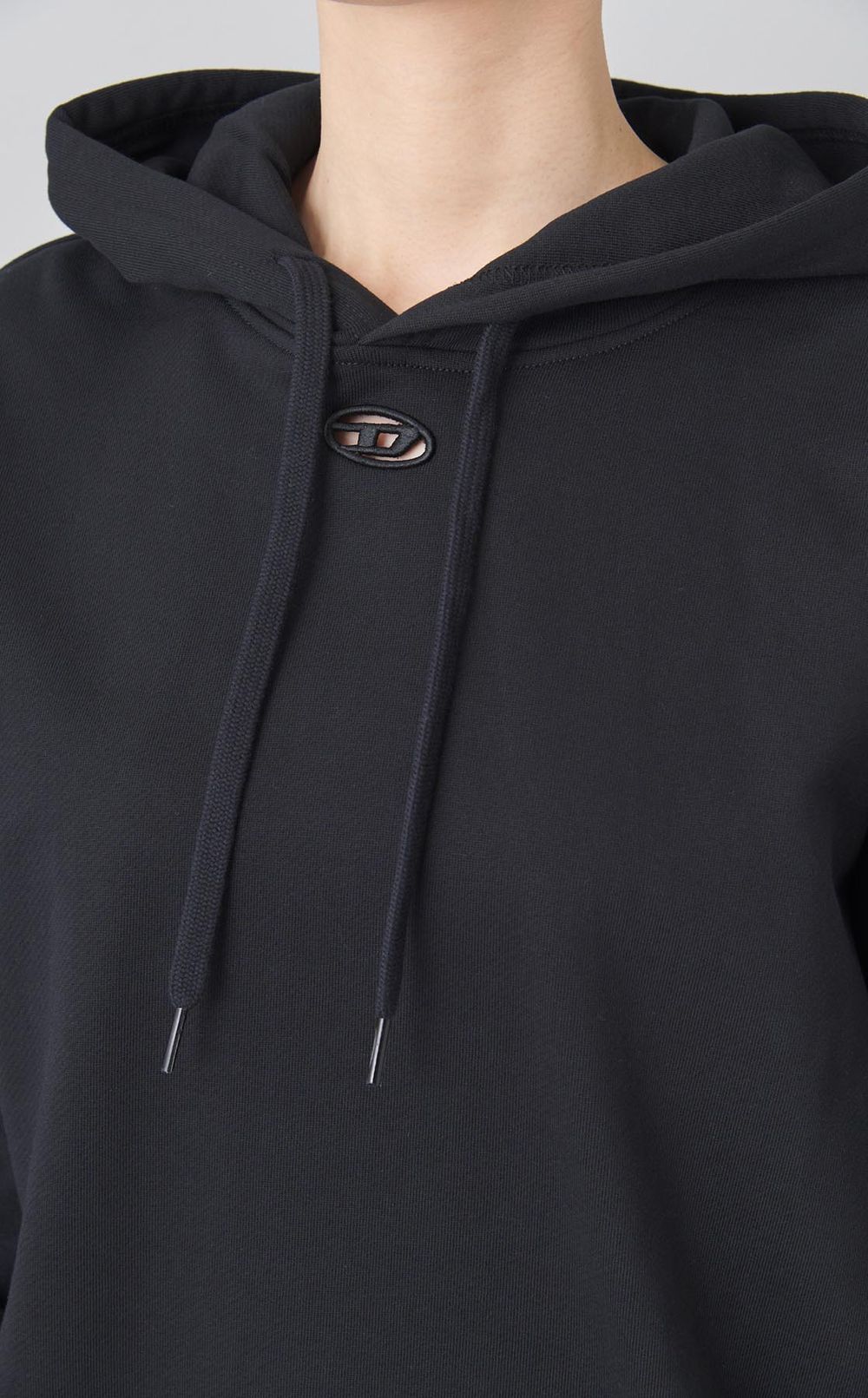 ミニエンブロイダリーロゴフーディー