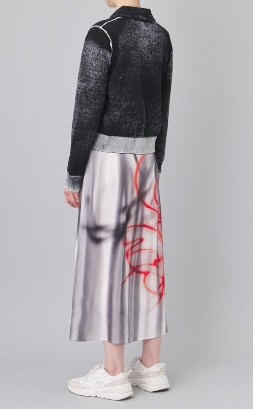 コットンポロカーディガン