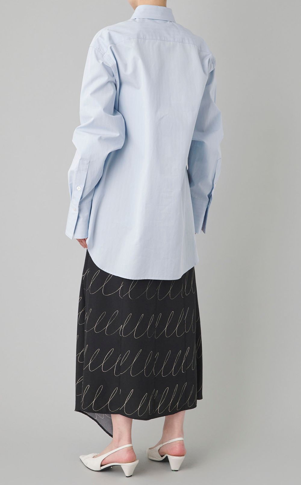 NAVIAオーバーサイズ2wayシャツ