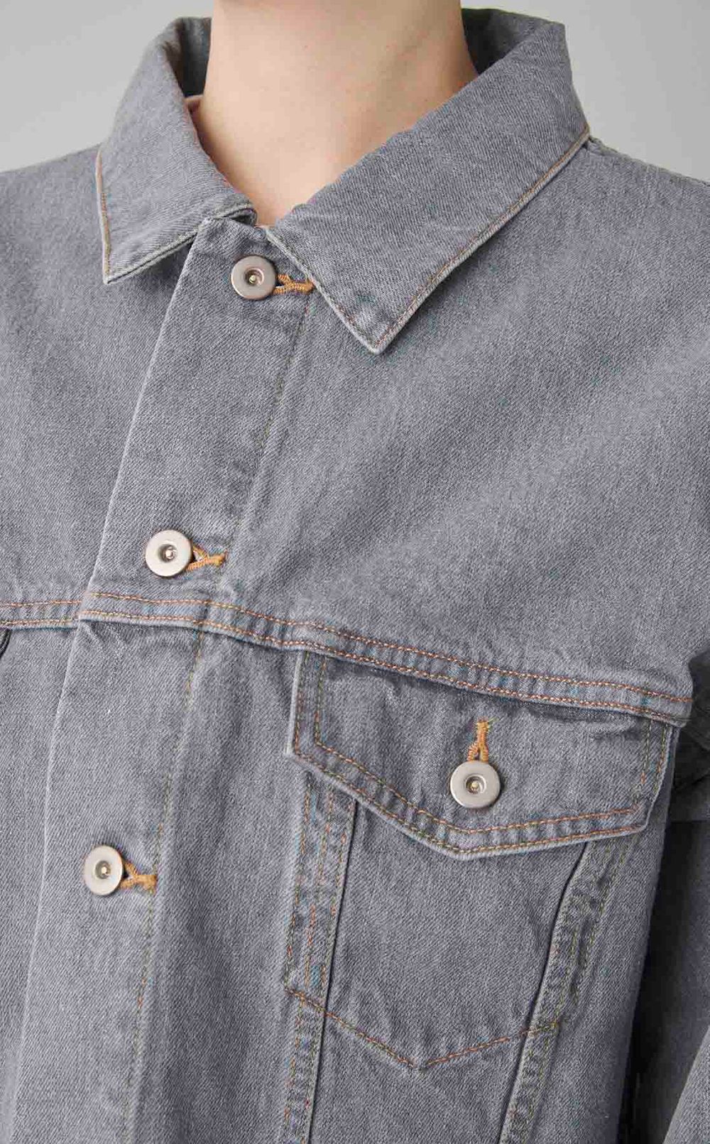 デニムショートブルゾン