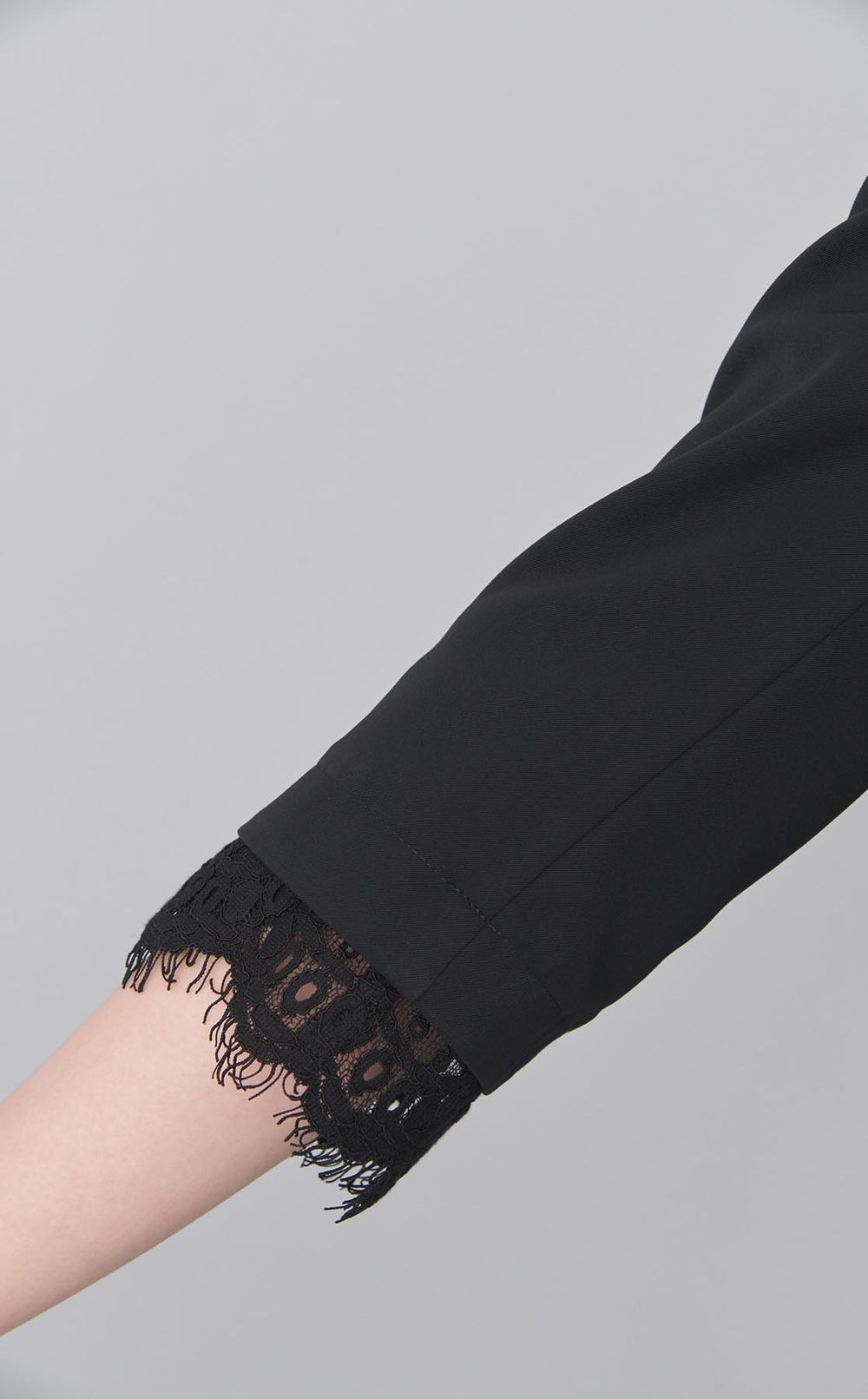 フレームレースノーカラージャケット