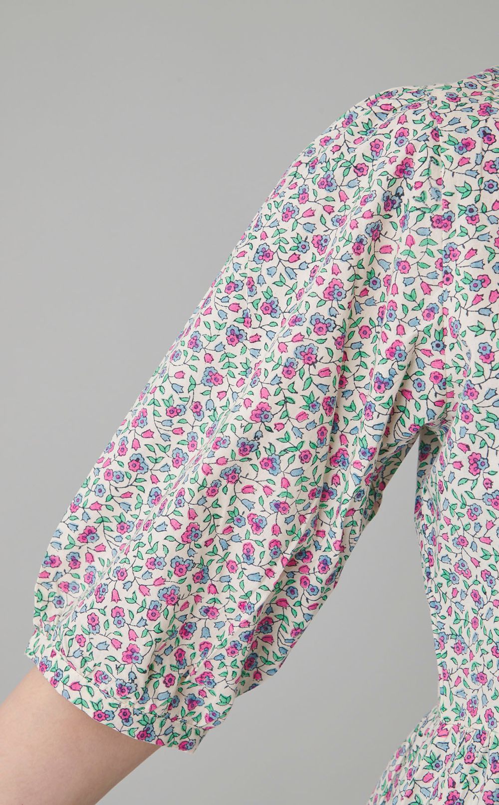 gaiaフラワープリントワンピース