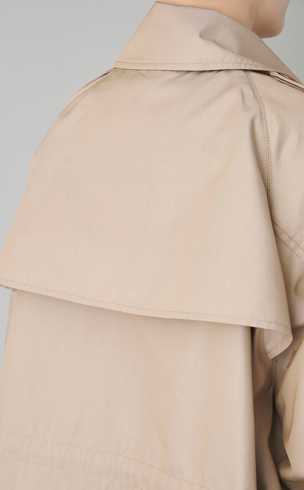 オーバーサイズ2wayトレンチコート