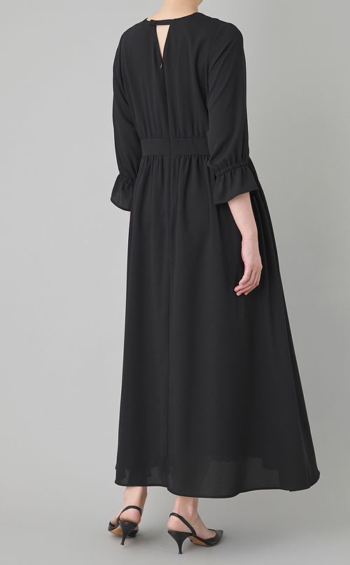 フロントエンブロイダリーワンピース