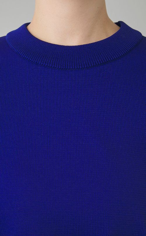 アシンメトリーニットプルオーバー