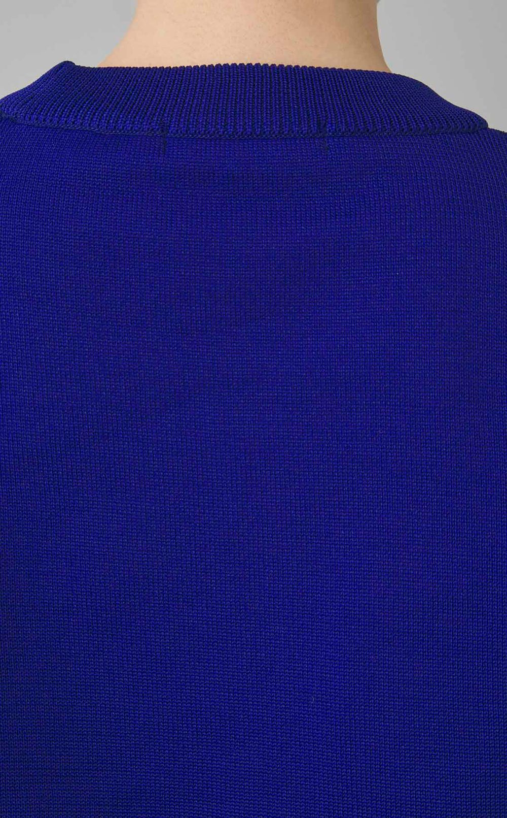 アシンメトリーニットプルオーバー