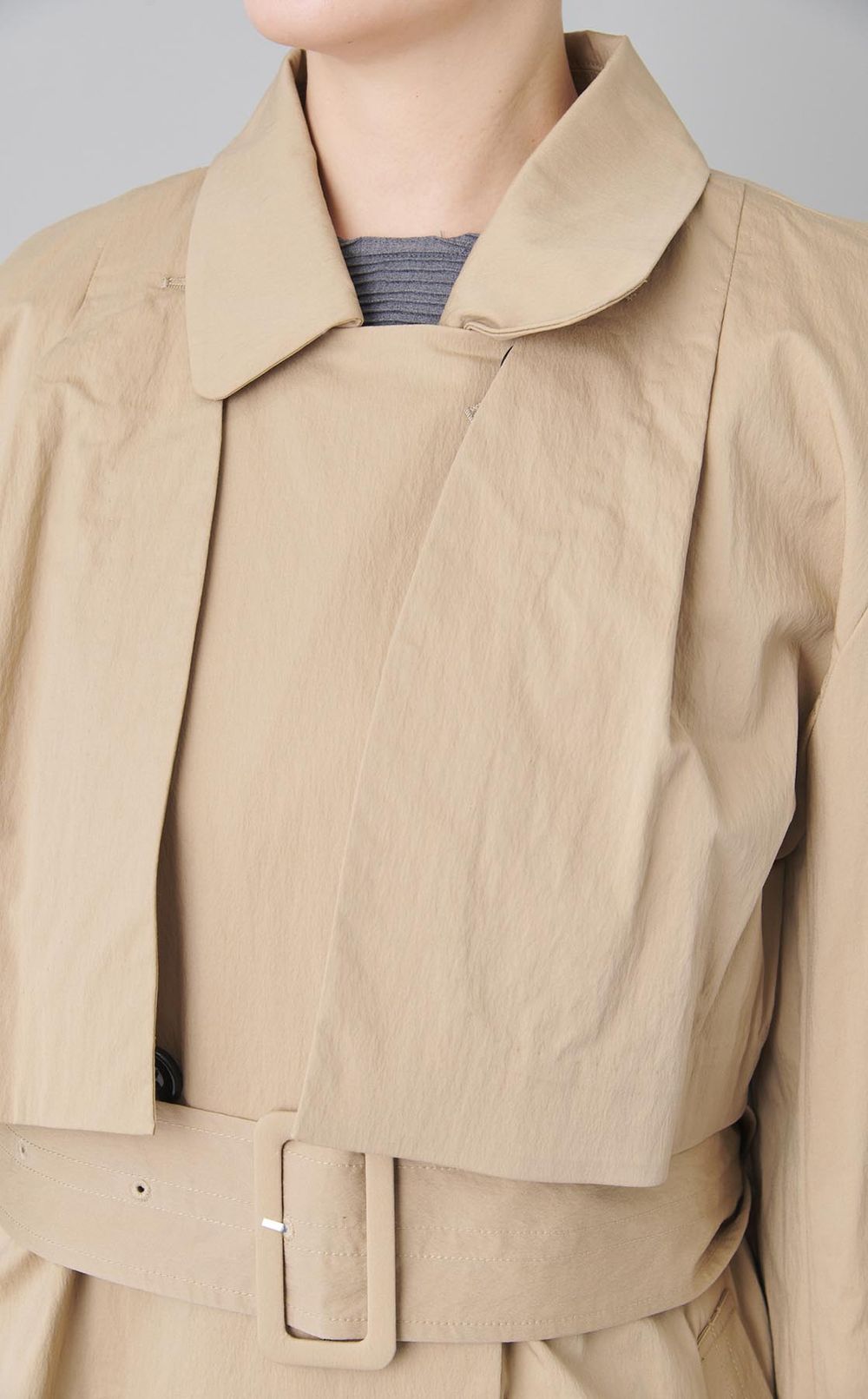 2wayスリーブトレンチコート