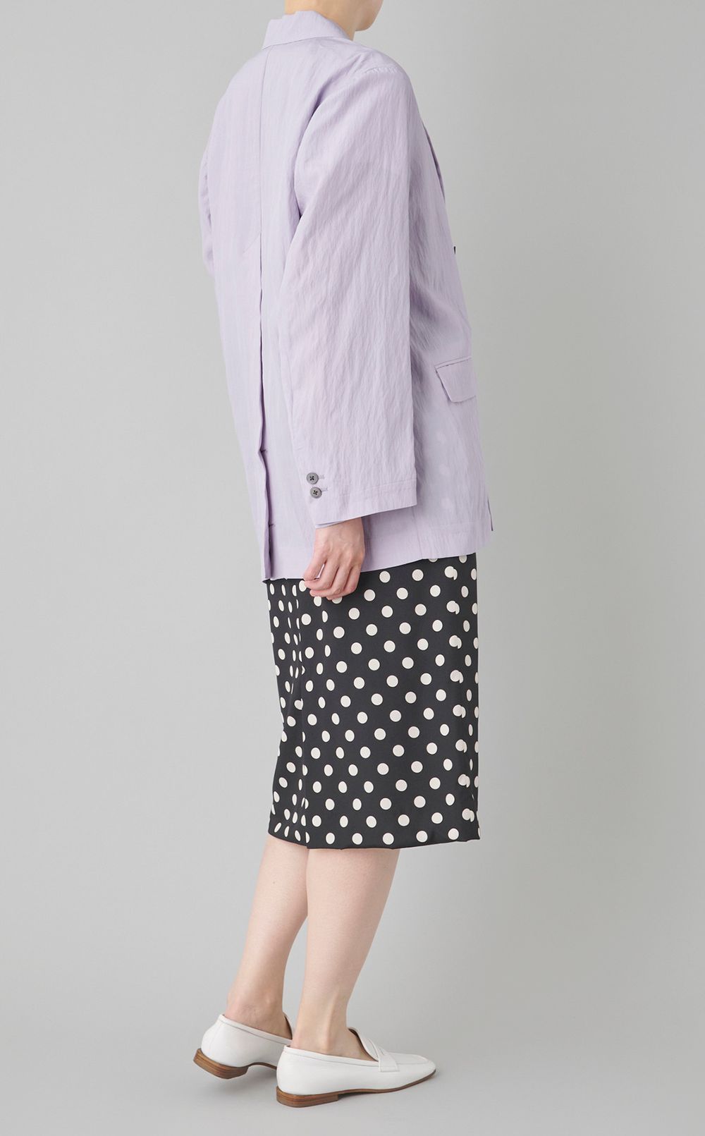 オーバーサイズバックスリットジャケット