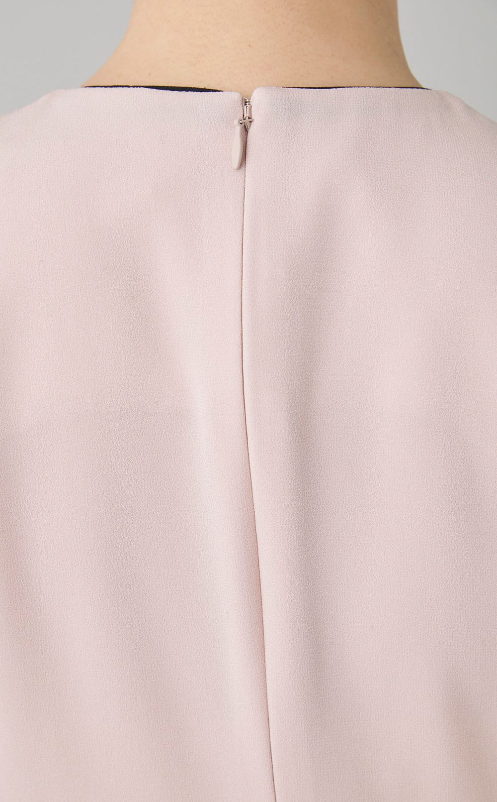 バイカラートリム Iラインワンピース