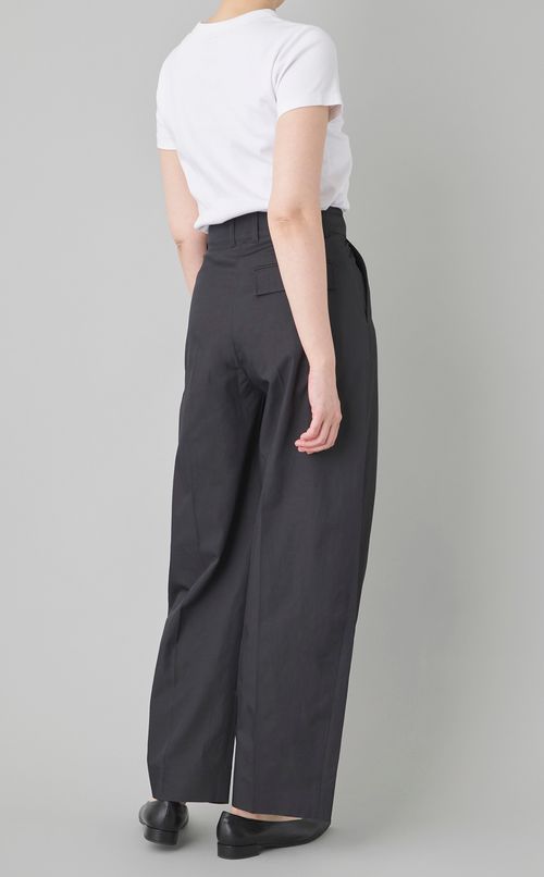 ダブルプリーツタックパンツ
