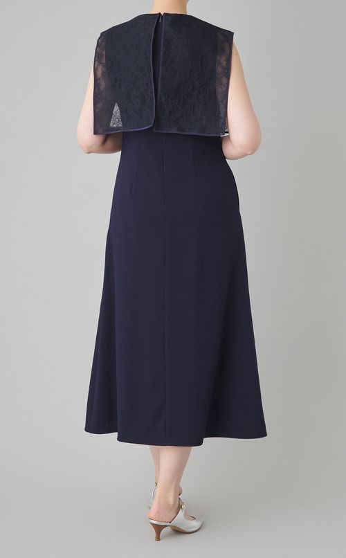 パールボックスカラーレースドレス