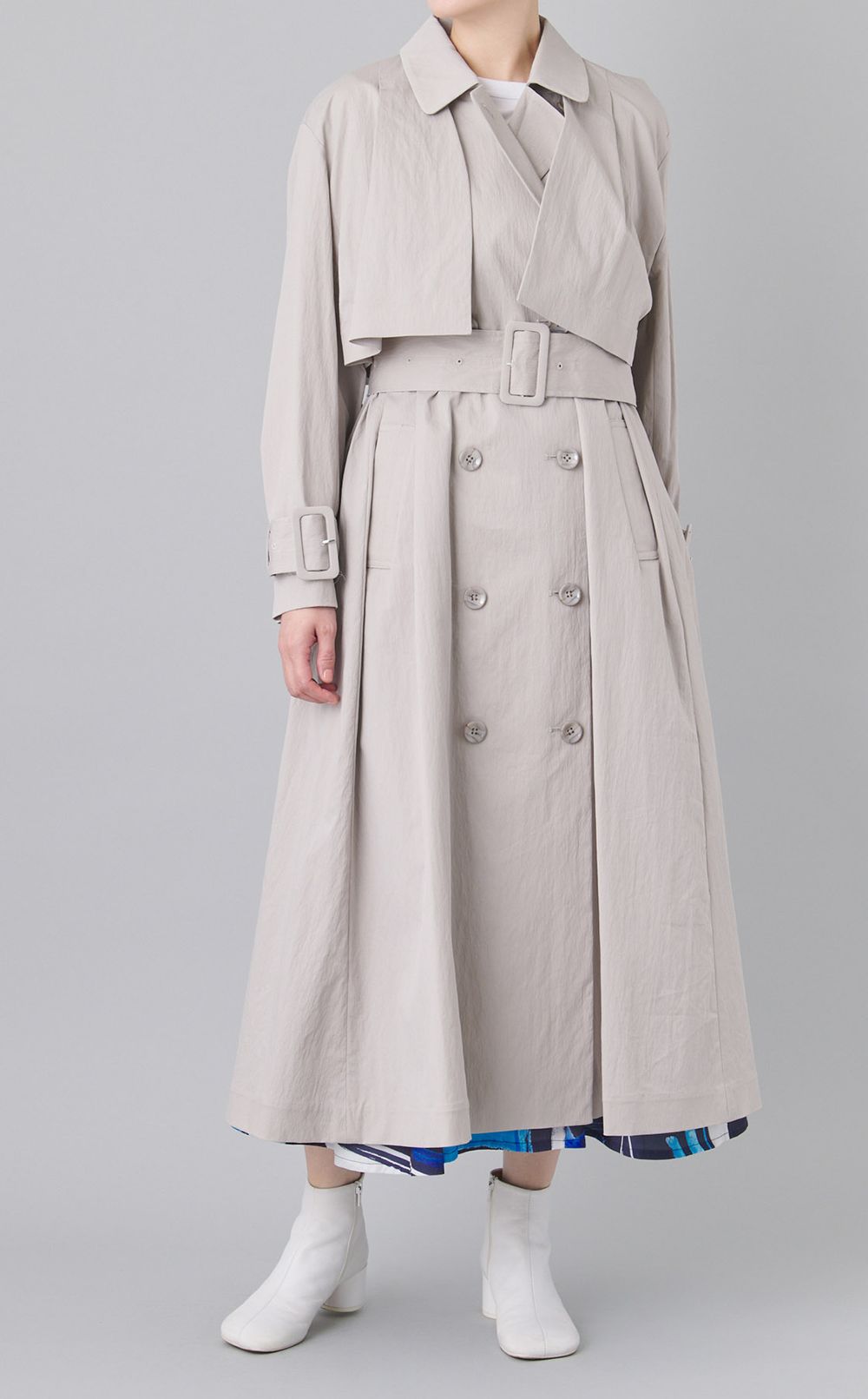 2wayスリーブトレンチコート