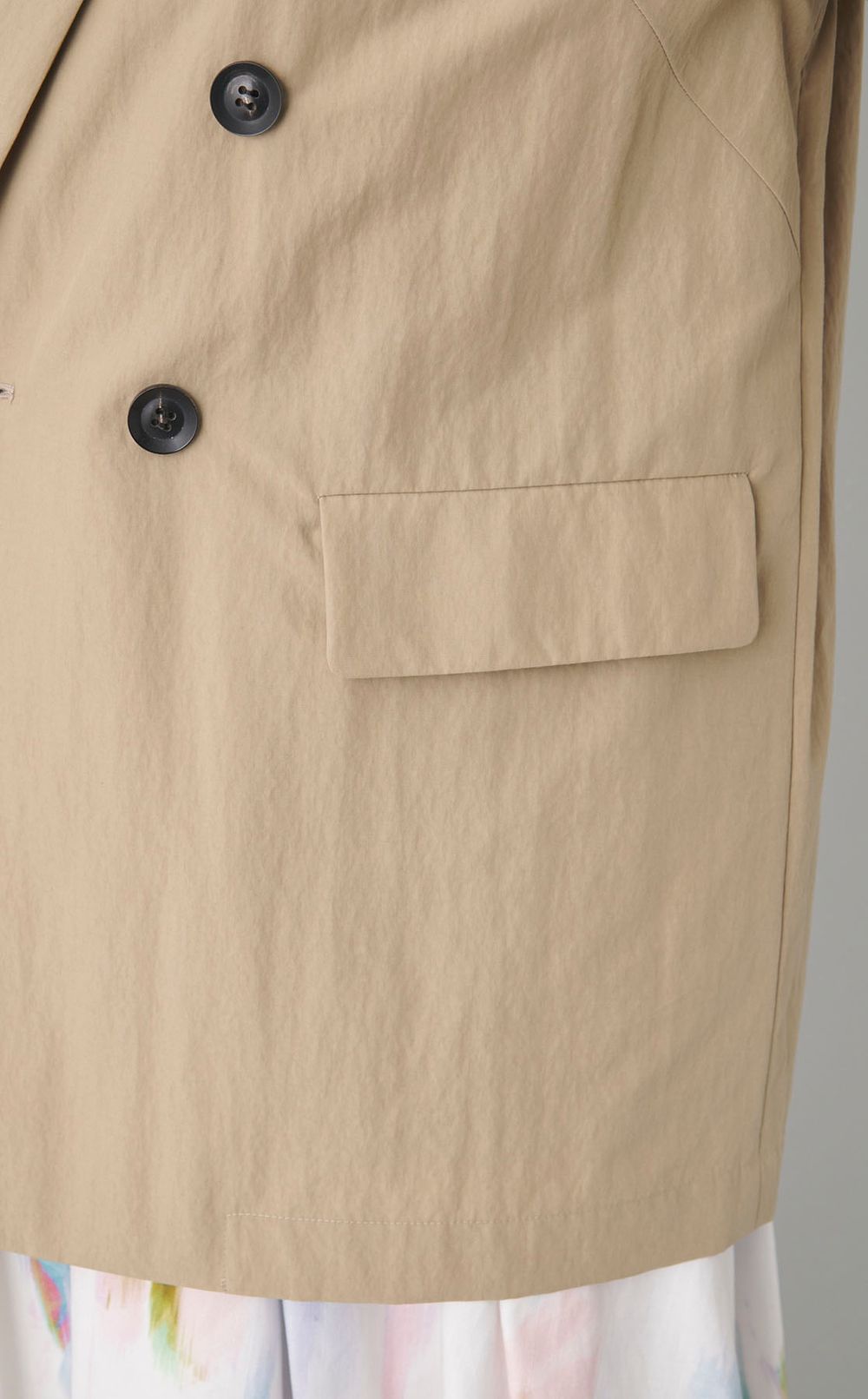 コットンナイロンラフジャケット