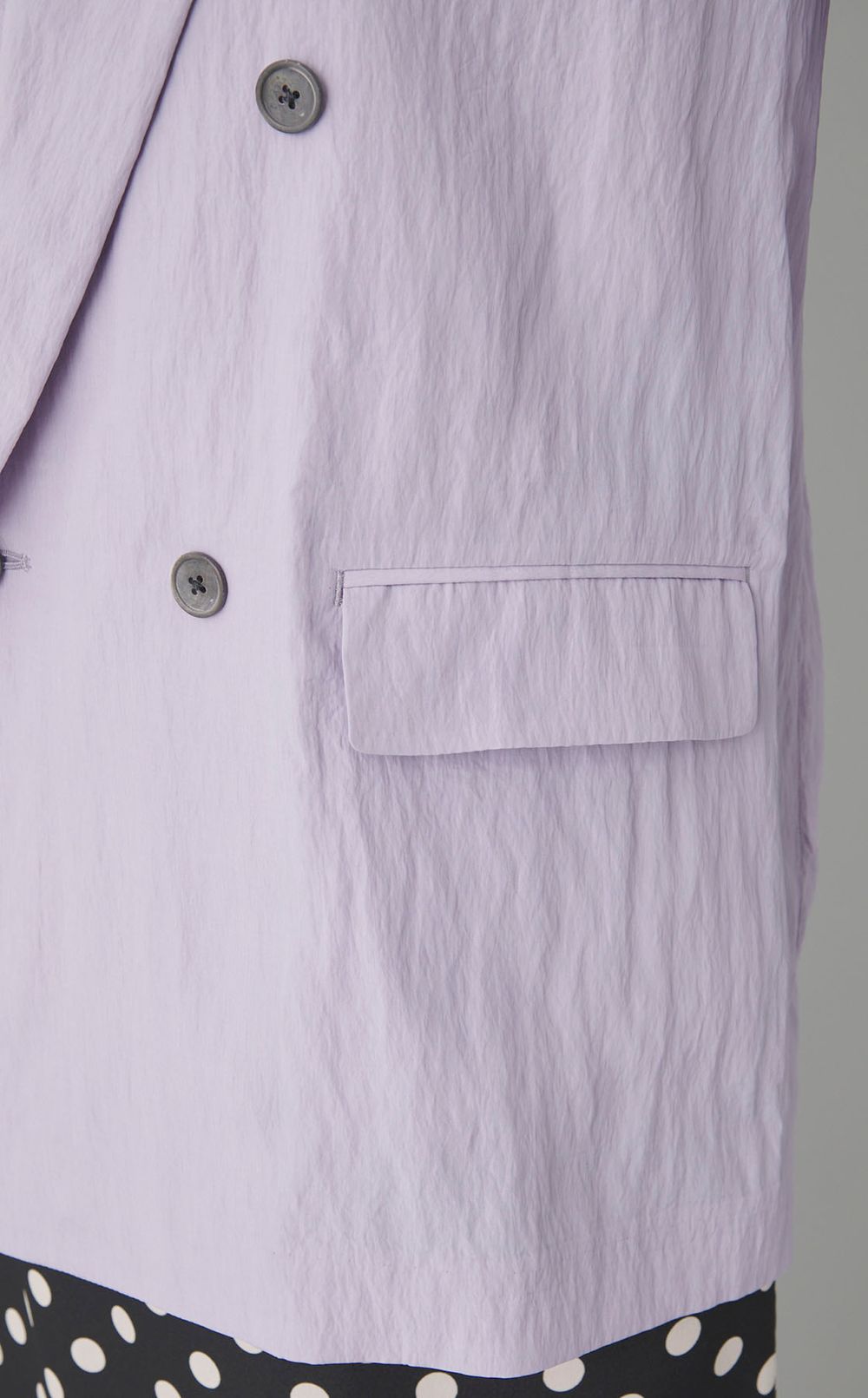 オーバーサイズバックスリットジャケット