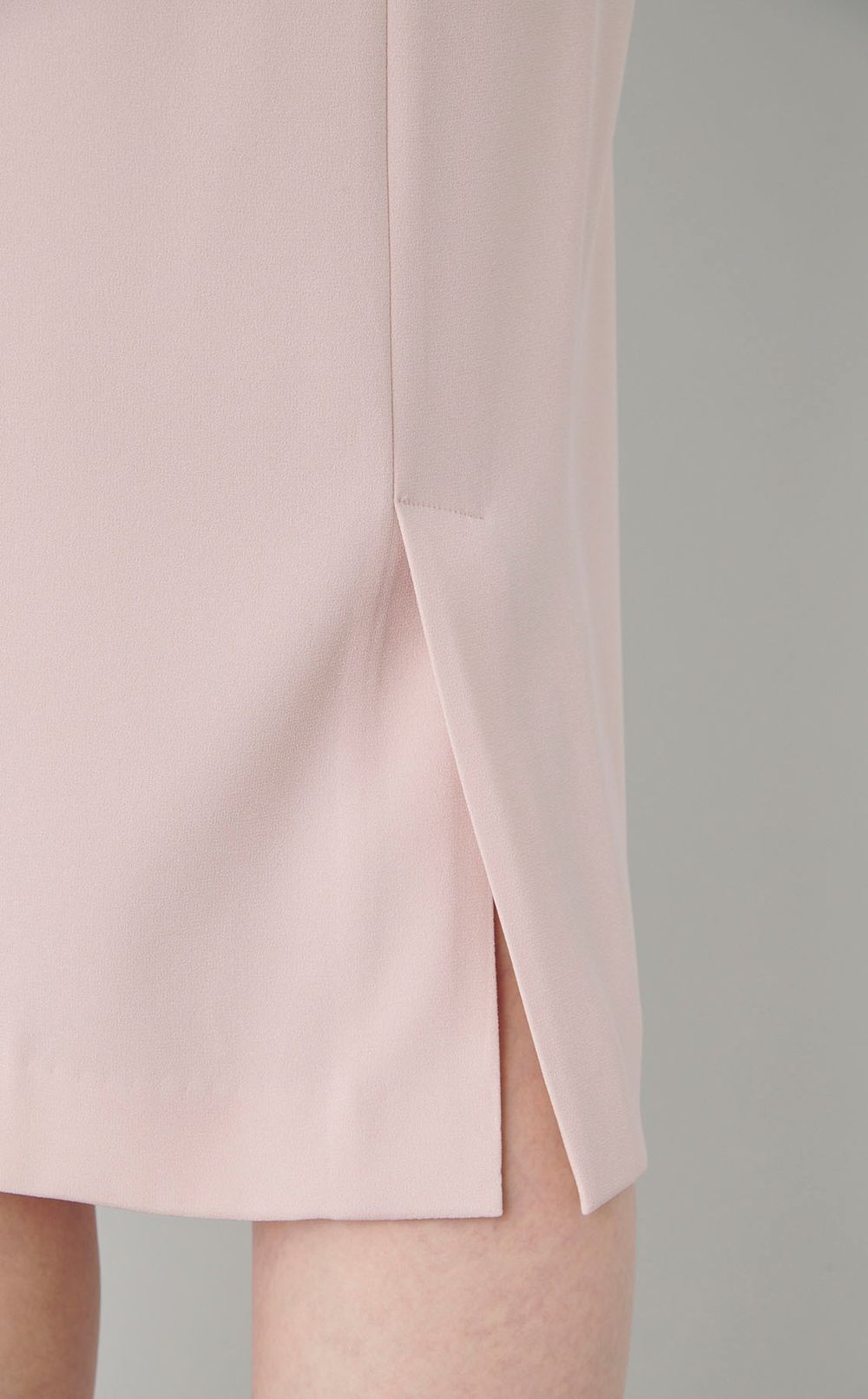 バイカラートリム Iラインワンピース