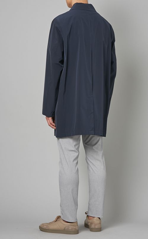 ストレッチナイロンコート