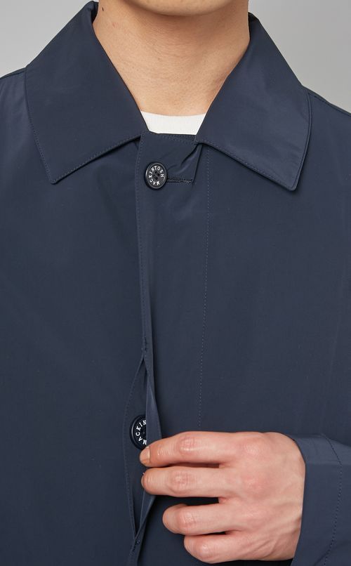 ストレッチナイロンコート