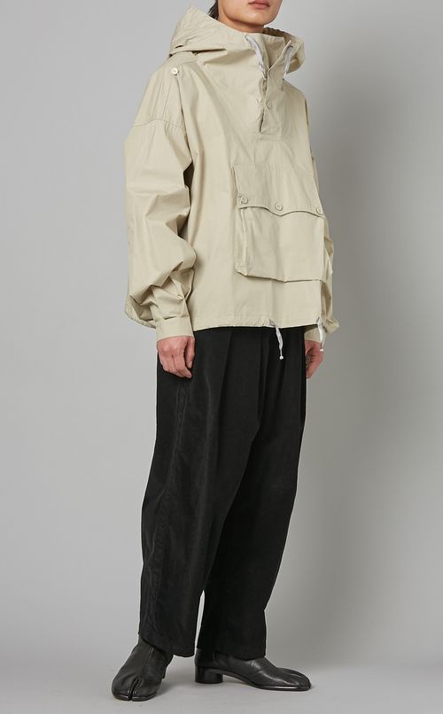 コットンビッグポケットプルオーバー