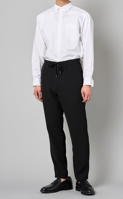 サテンハイライズパンツ