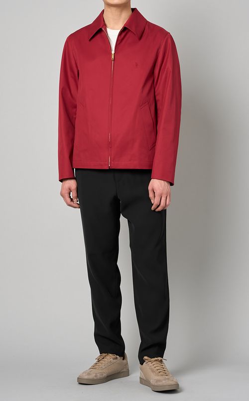 ギャバジンショートブルゾン