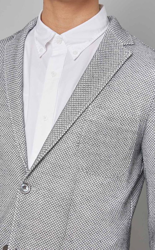 メッシュジャカードジャケット