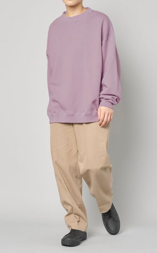 クルーネックプルオーバー