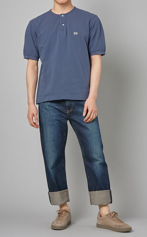 カノコヘンリーネックTシャツ