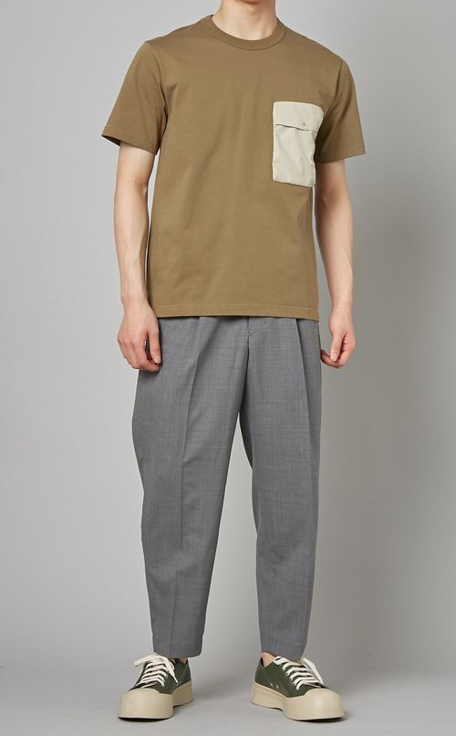 ポケットデザインTシャツ